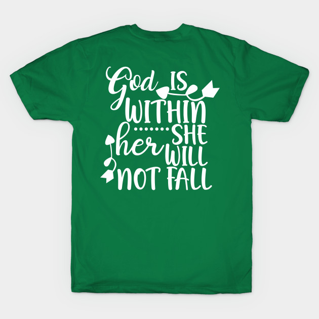 God is Within Her She Will Not Fall by animericans